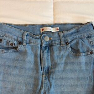 Levi's 726 Flare Girls Jeans - Light Blue (Size 10)